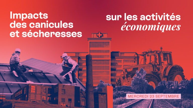 Canicules et sécheresses affectent l’agriculture et l’industrie en France.