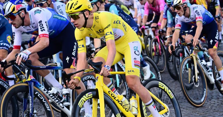 Pogacar et Van der Poel s’échappent lors de la 21e étape du Tour de France 2026