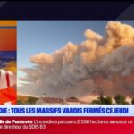 Fermeture des massifs forestiers varois en raison d&rsquo;un risque élevé d&rsquo;incendie.