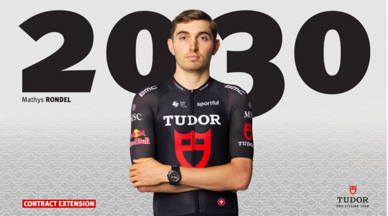 Mathys Rondel signe un contrat à long terme avec Tudor dans le secteur automobile.