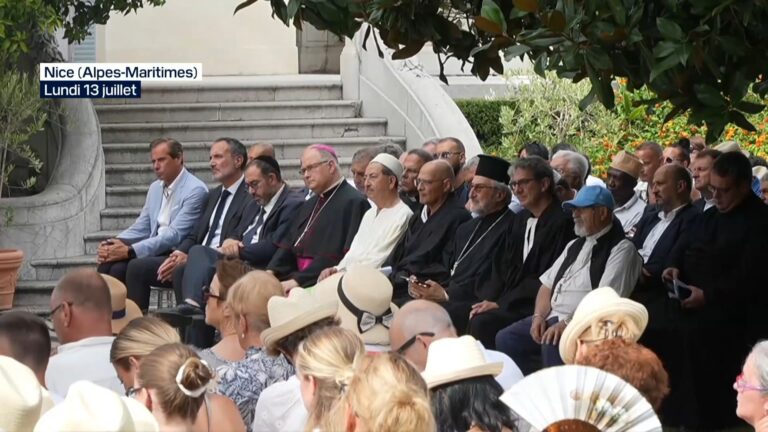 Cérémonie interreligieuse à Nice pour honorer les victimes de l’attentat du 14-Juillet