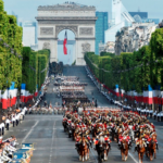 35 pays de la coalition des volontaires participent au défilé du 14-Juillet.