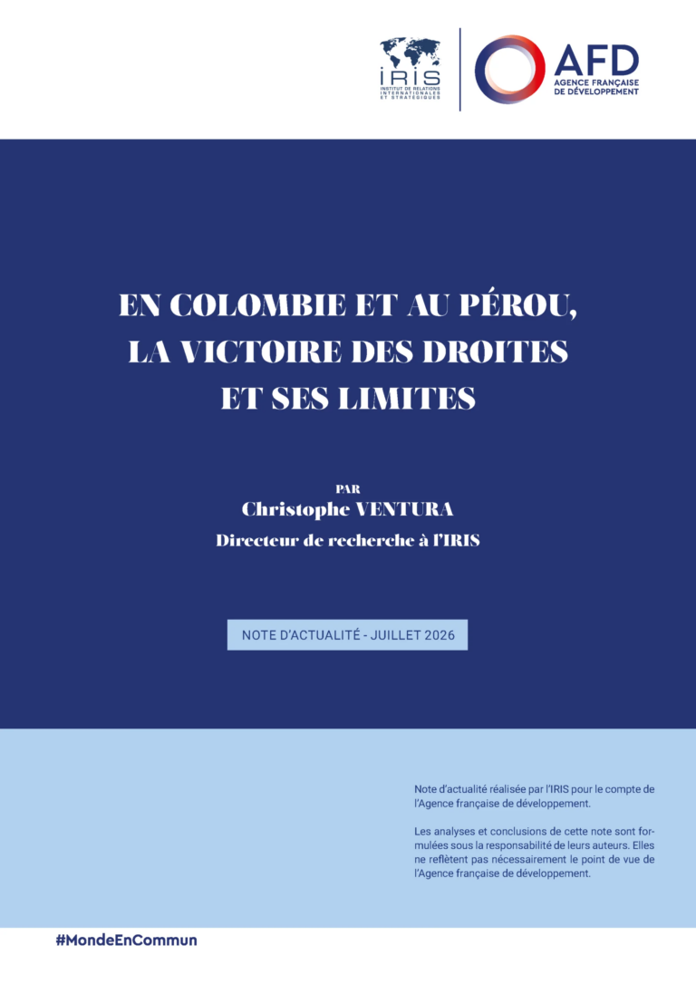Victoire des droites en Colombie et au Pérou : défis et limites observés.