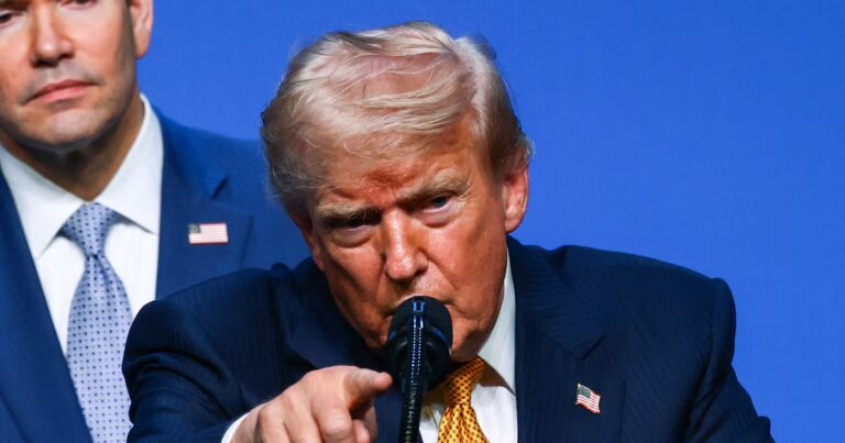 Donald Trump critique l’Espagne lors du sommet de l’Otan sur les dépenses militaires.