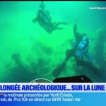Plongée archéologique dans l&rsquo;épave de La Lune par des chercheurs du Var.