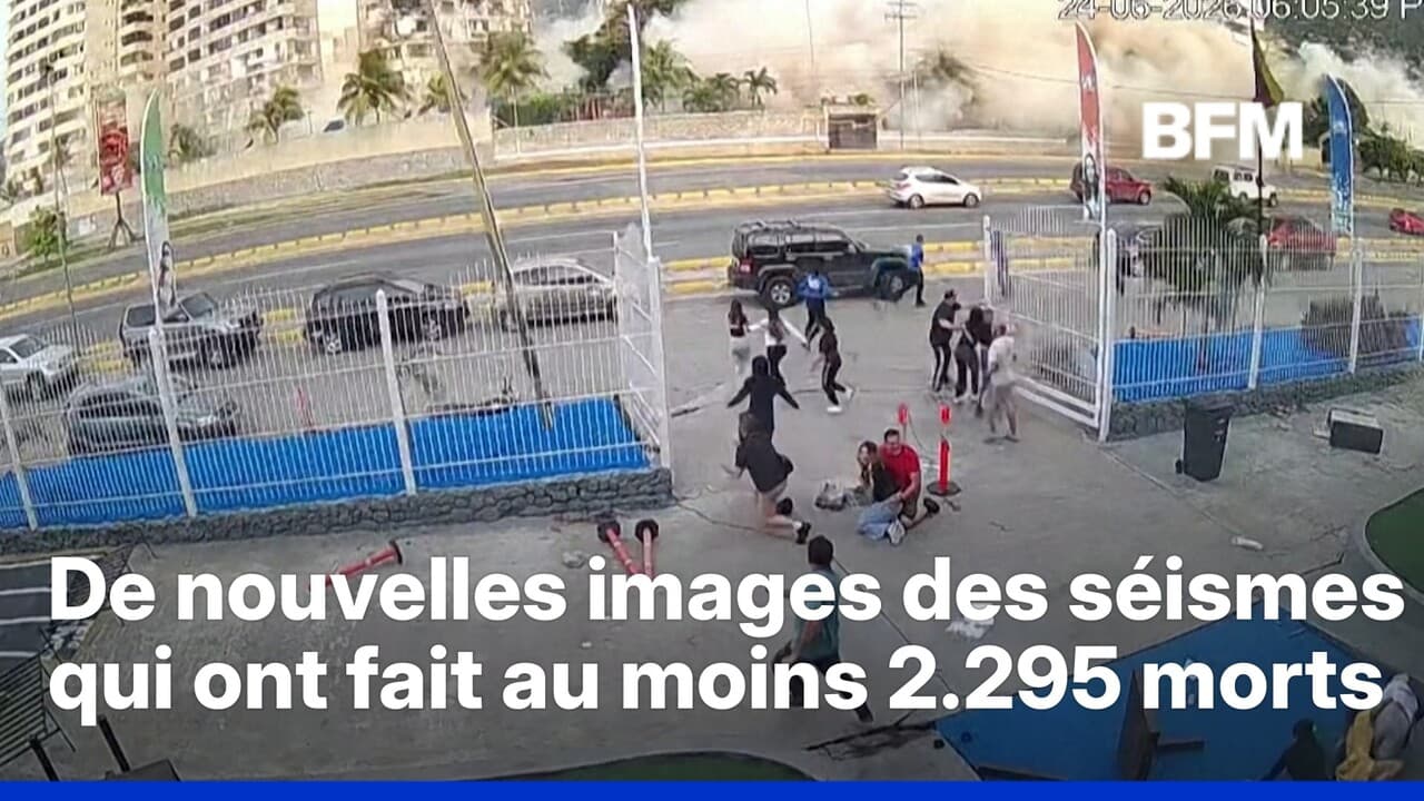 Venezuela : deux séismes enregistrés, des images montrent les secousses sismiques.