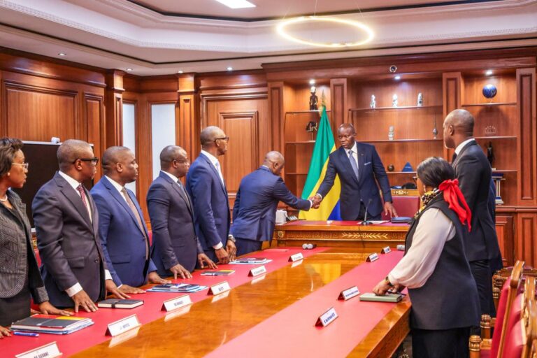 Conseil de cabinet exceptionnel des régies financières au Gabon sous Oligui Nguema
