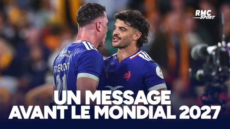 XV de France : Fabien Galthié souligne l’exploit après la victoire contre l’Australie.