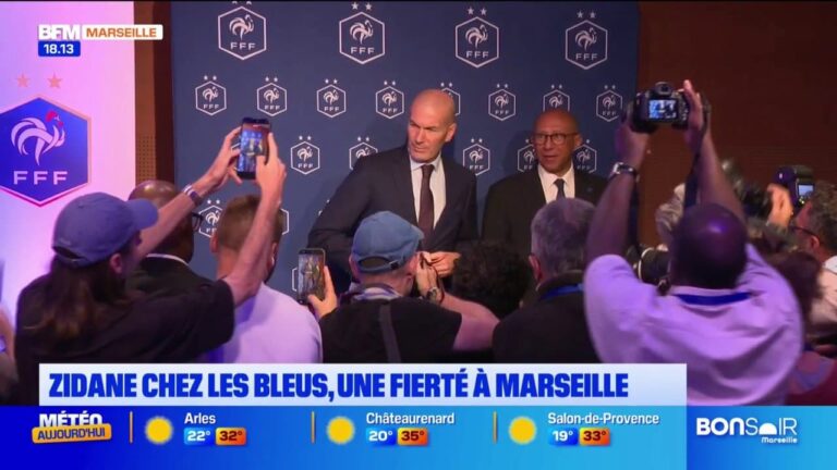 Zidane exprime sa fierté d’être associé aux Bleus lors d’un événement à Marseille