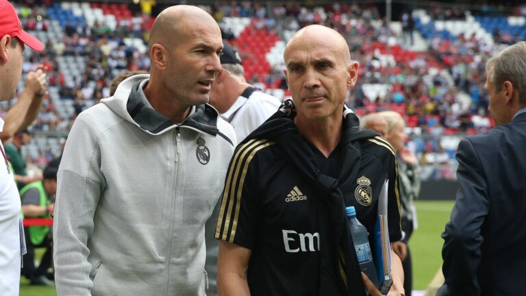 David Bettoni, adjoint de Zidane, reconnu pour son approche humaine et ses défis au Real Madrid.
