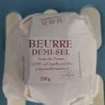 Rappel Consommateur – Détail BEURRE CRU LA FERME DES TERTRES