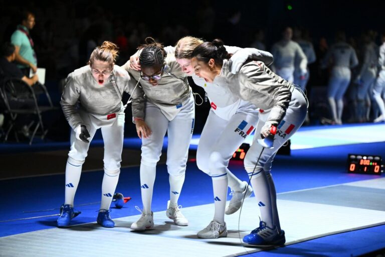 Les sabreuses françaises décrochent le bronze aux Mondiaux de Hongkong.