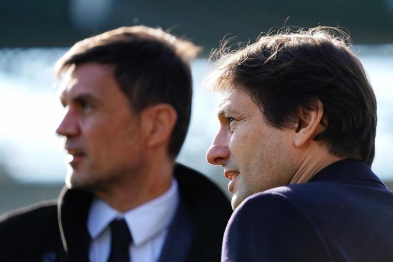 Maldini et Leonardo : deux figures clés du football italien en désaccord sur la stratégie.