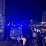 Violents affrontements à Lyon après la défaite des Bleus, un homme blessé par balle.