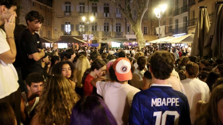 France – Espagne : les terrasses d’Aix-en-Provence bondées malgré la défaite des Bleus