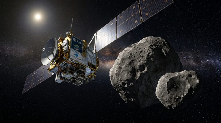 Une sonde de la NASA va analyser la composition d’un astéroïde double après DART.