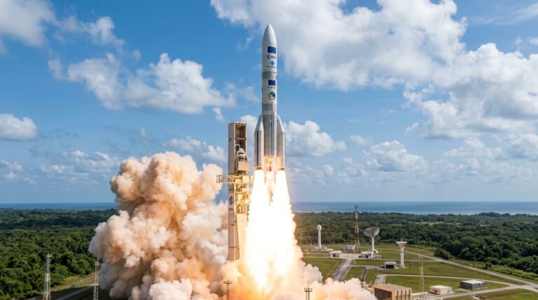 Ariane 6 : les préparatifs pour un nouveau lancement après un report de vol.