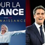 Présidentielle 2027 : Marine Le Pen accusée de contrefaçon par Gabriel Attal pour son affiche « Renaissance »