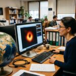 Des astronomes utilisent une méthode innovante pour photographier un trou noir.