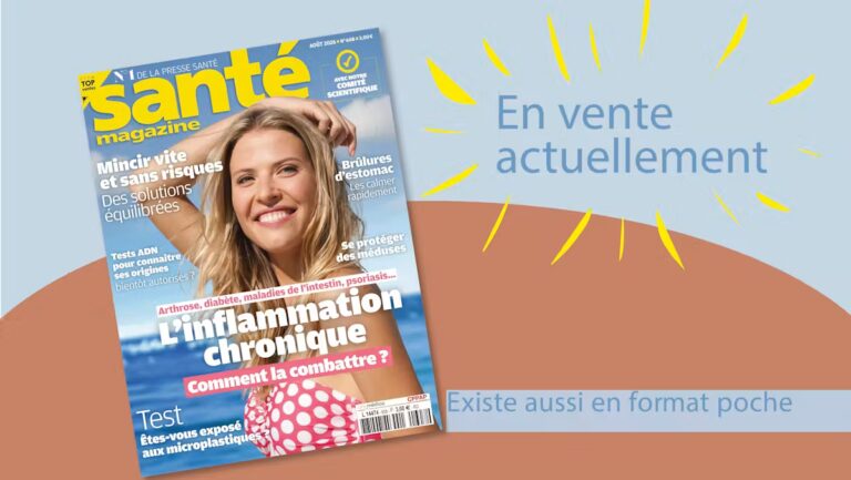 Le Santé magazine d’août 2026 aborde les avancées en santé publique et nutrition.