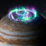 Un phénomène lumineux aux pôles de Jupiter dépasse les observations terrestres.