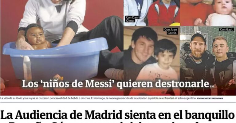 Espagne-Argentine : les jeunes joueurs cherchent à surpasser Messi dans le football mondial