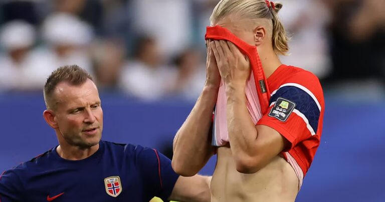 La Norvège éliminée par l’Angleterre, célèbre ses héros du football national