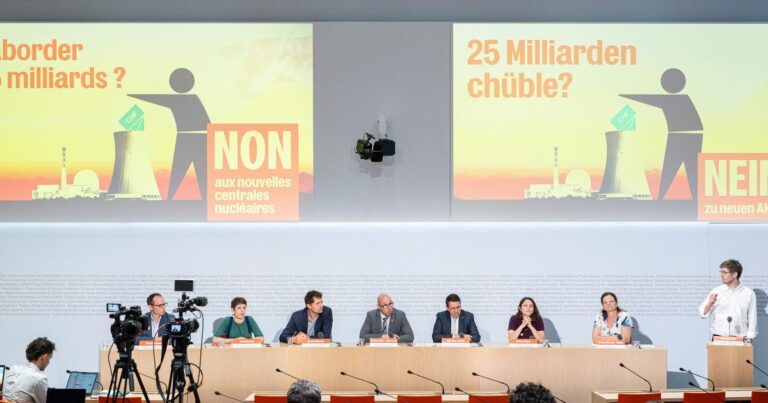 Référendum en Suisse sur l’avenir du nucléaire : lancement de la campagne officielle.