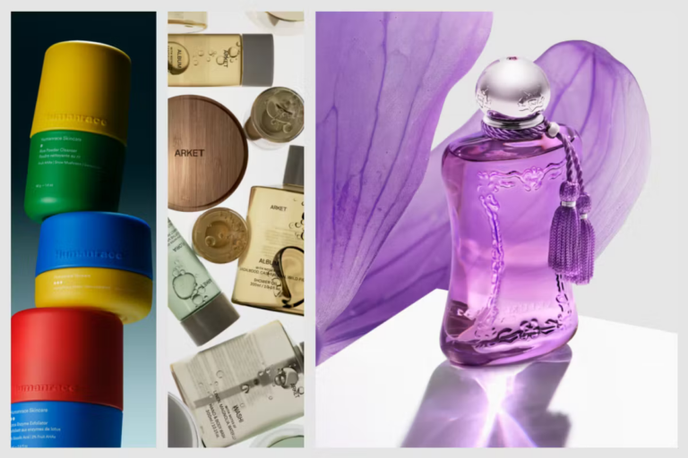 Des parfums historiques et des soins cosmétiques innovants présentés par Arket.