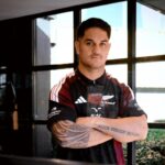 Quinn Tupaea, centre néo-zélandais, menace la défense des Bleus en Championnat des nations