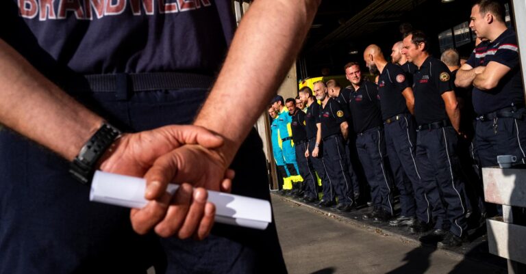 Bruxelles parvient à un accord avec les pompiers, la grève suspendue en attente de validation.