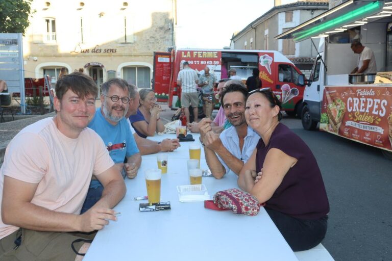 Villefranche-de-Lonchat : retour des marchés gourmands de l’association La Goulue jusqu’en septembre