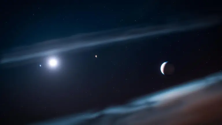 Le télescope Webb de la NASA découvre une planète géante dans un système stellaire célèbre.