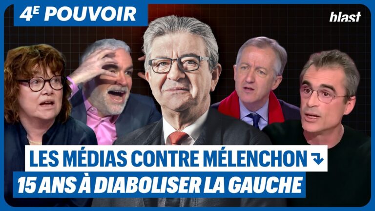 Les médias français critiquent Mélenchon et LFI : 15 ans de diabolisation analysés