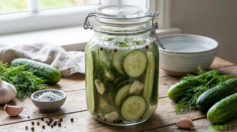 Concombre lacto-fermenté : une méthode de conservation traditionnelle en hausse dans l’agroalimentaire.