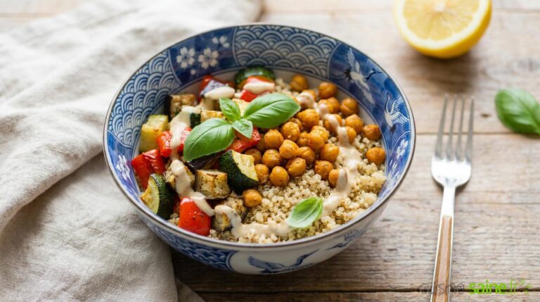 Bouddha bowl quinoa d’été : une recette saine adoptée par les restaurants bio en France