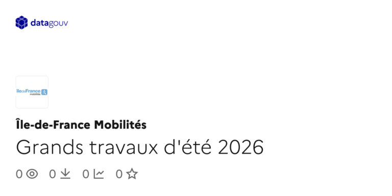 Grands travaux d’été 2026 : le secteur public mobilise des ressources importantes pour les infrastructures.