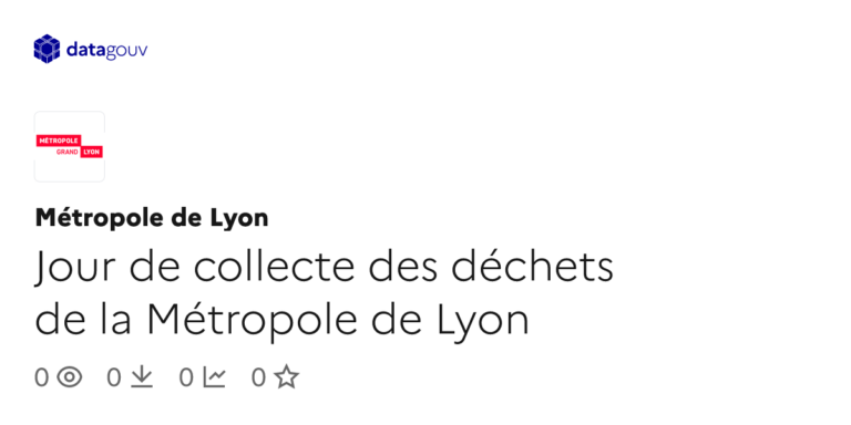 Collecte des déchets : nouveaux jours d’intervention pour la Métropole de Lyon