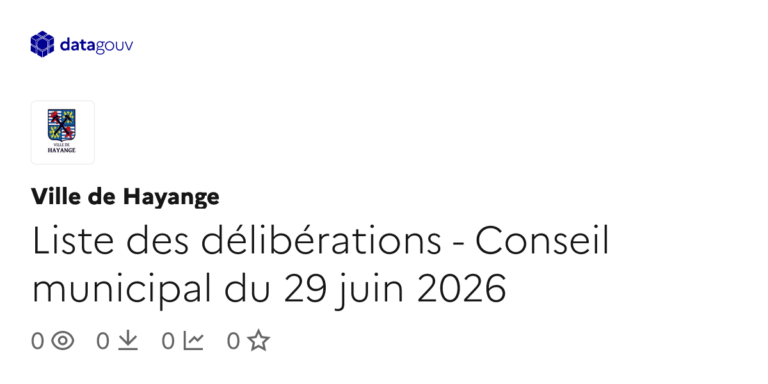 Délibérations du Conseil municipal : décisions sur l’urbanisme et le budget local.