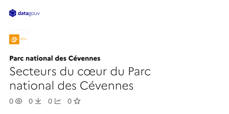 Secteurs du cœur du Parc national des Cévennes soumis à une nouvelle réglementation environnementale