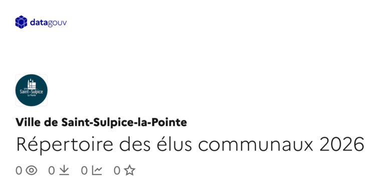 Répertoire des élus communaux : mise à jour des mandats et des responsabilités locales en France