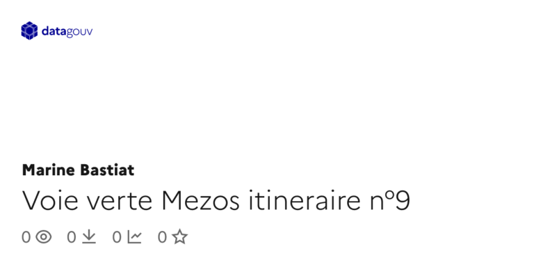 Voie verte Mezos : Lancement de l’itinéraire n°9 pour les cyclistes en Nouvelle-Aquitaine.