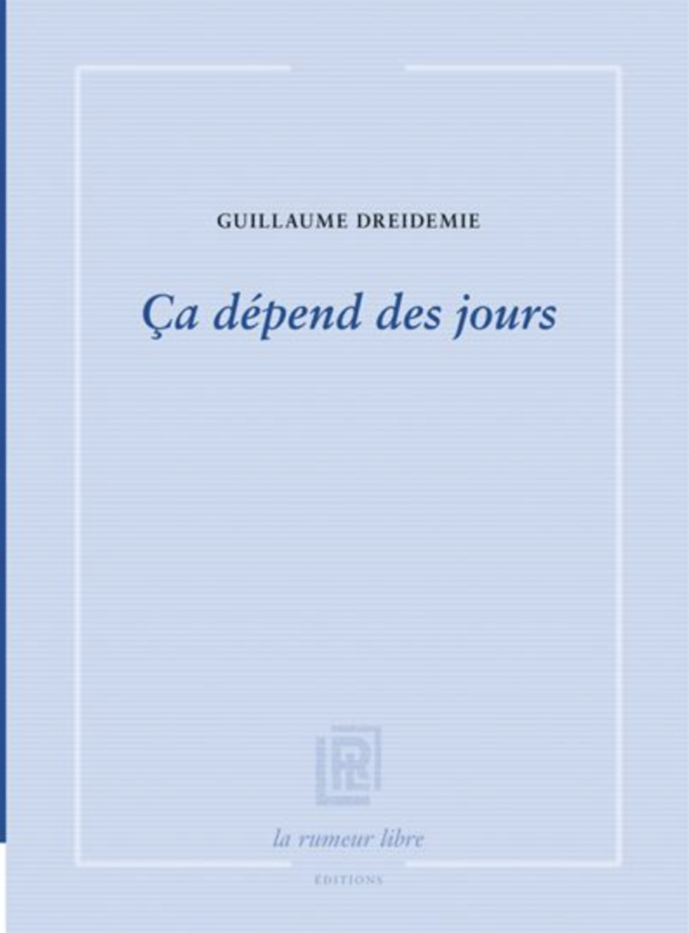 Guillaume Dreidemie aborde la mémoire à travers la poésie dans son nouvel ouvrage.