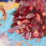 Maïlys Seydoux-Dumas utilise le papier froissé pour créer des œuvres inspirées de Bonnard.