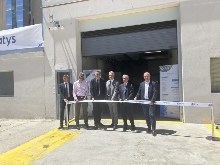 Nouvel atelier de peinture aéronautique ouvert à Marseille par Satys Coatings.