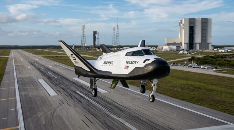Sierra Space modifie un vaisseau orbital pour réduire les risques lors de l’atterrissage.