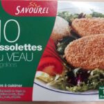 10 rissolettes au veau surgelées 100g (1kg)
