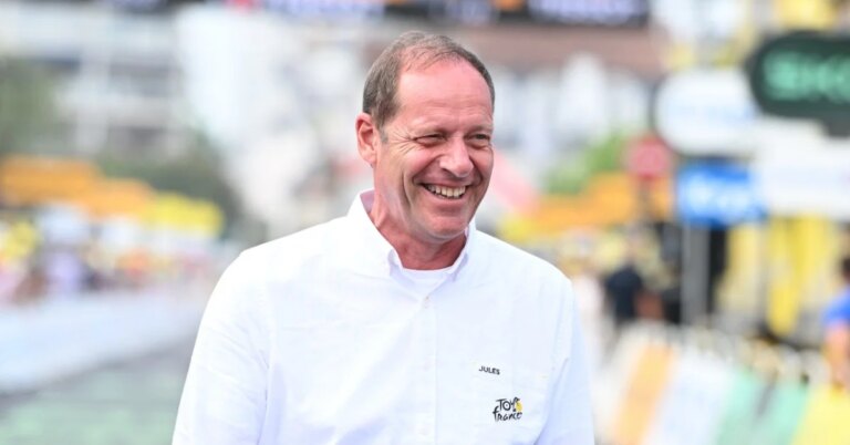 Prudhomme souligne des aspects positifs du nouveau parcours du Tour de France.