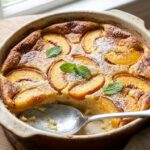 Clafoutis à la pêche : une recette sans gluten et sans lactose pour les intolérants alimentaires