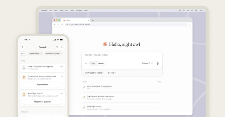 Anthropic déploie Claude Cowork sur web et mobile pour améliorer l’accessibilité.
